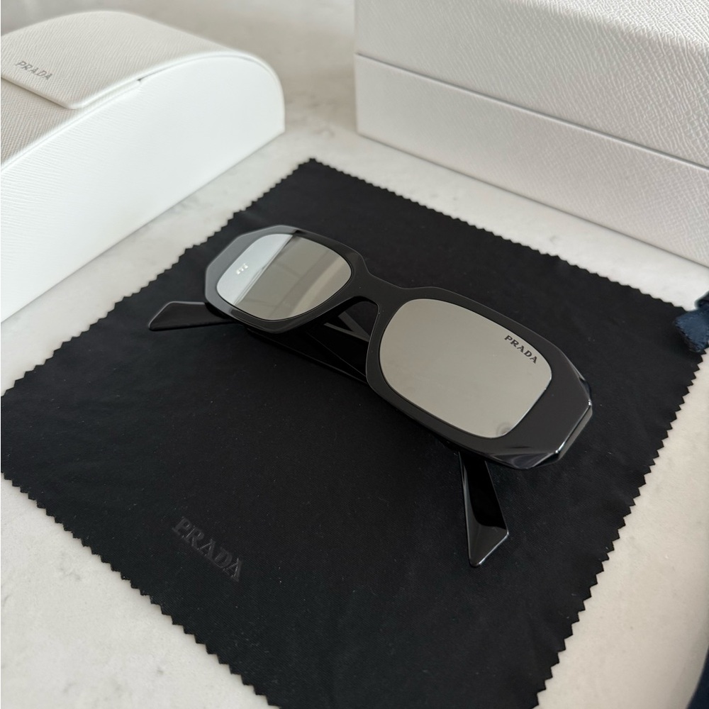 Prada Rectangle Sunglasses - image 1